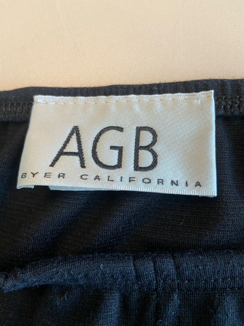 AGB Black Midi Skirt - Picture 3 of 4